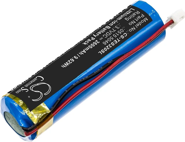 Alt view image 2 of 5 - Estry Battery Replacement for Testo 320 Combustion Analyzer 0515 5046