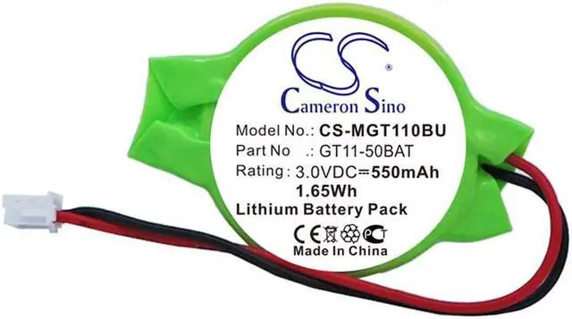 Alt view image 3 of 4 - Estry Battery Replacement for MI GOT 1000 series display termin GT11 graphic terminals GT10 graphic terminals GT11-50BAT FX3U-32BL