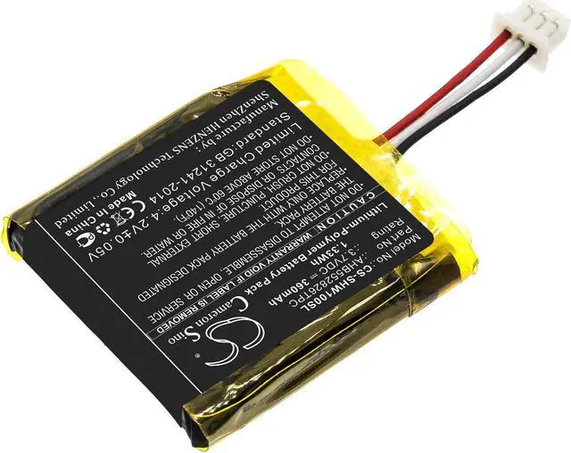 Alt view image 2 of 5 - Estry Battery Replacement for GSP670 SDW 10 SDW 5015 IMPACT SDW 5015 IMPACT SDW 5013 SDW 5014 IMPACT SDW 5016 SDW 10 HS SDW 5016 IMPACT SDW 5014 SDW 5013 EPOS SDW 10 1000806 AHB552826TPC