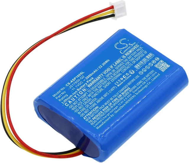 Main image of Estry Battery Replacement for AR AWSEE3BK AWSBT10 Pasadena AWSBT10BK Santa Clara AWSEE3 JS17650-Q2