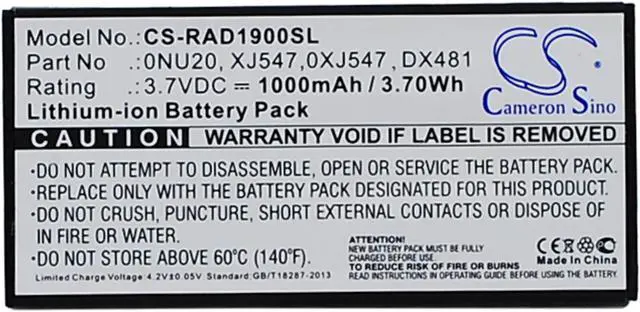 Main image of Estry Battery Replacement for DELL PowerEdge T710 PowerEdge 1950 PowerEdge R415 PowerEdge R905 PowerEdge R300 XJ547 UF302 M322G 0NU209 U8735 NU209 WY335 312-0448 H762F T954J P9110 FR463