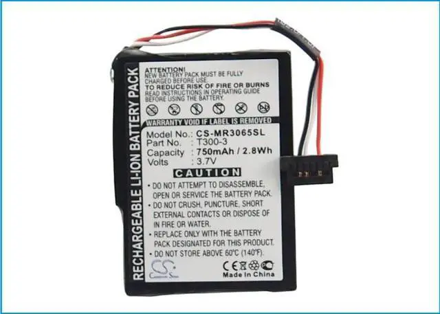 Alt view image 4 of 5 - Estry Battery Replacement for Magellan RoadMate 3055 RM5220SGLUC RoadMate 3055T-LM Roadmate 5220-LM RoadMate 9400 LM RoadMate 3065 RoadMate 3065T-LM Roadmate 5220 RoadMate 3055-MU T300-3