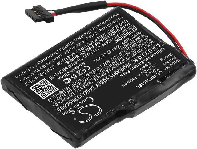 Alt view image 2 of 5 - Estry Battery Replacement for Magellan RoadMate 3055 RM5220SGLUC RoadMate 3055T-LM Roadmate 5220-LM RoadMate 9400 LM RoadMate 3065 RoadMate 3065T-LM Roadmate 5220 RoadMate 3055-MU T300-3