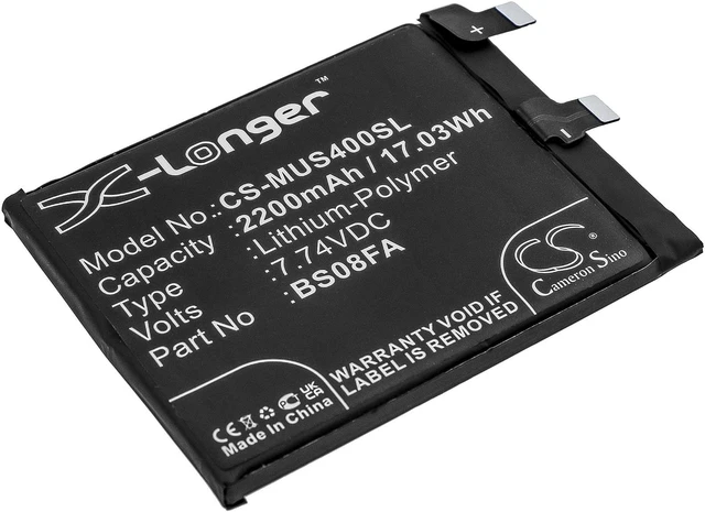 Main image of Estry Battery Replacement for Black Shark 4 PRS-H0 Black Shark 4 Pro BS08FA