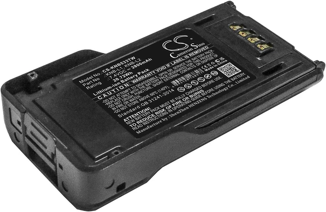 Main image of Estry Battery Replacement for Kenwood TK-5430 VP6430 VP8000 VP5230 NX-5300 VP5430 VP6230 TK-5230 VP6330 NX-5400 NX-5000 TK-5330 VP5330 KNB-LS6 KNB-LS5 KNB-N4M KNB-L1 KNB-L KNB-L3 KNB-L2 KNB-N4 KNB-L2M
