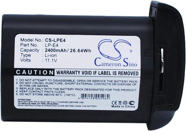Alt view image 5 of 5 - Estry Battery Replacement for MT-24EX 580EX 580EX-II EOS-1D X EOS-1D MarkIII 540EZ MR-14EX EOS-1D Mark IV EOS-1Ds Mark III 550EX LP-E4