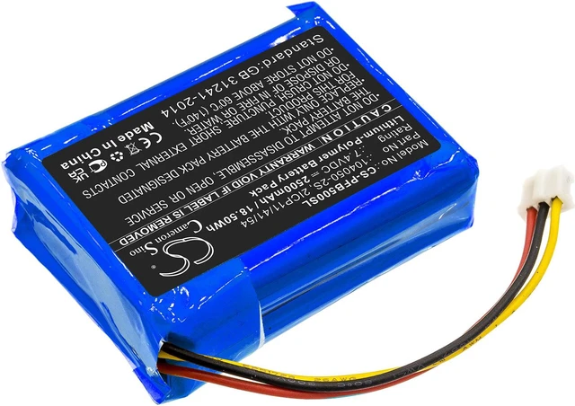 Alt view image 2 of 5 - Estry Battery Replacement for Fidelio HTL9100 Fidelio Soundbar HTL9100 Fidelio E6 Fidelio HTL9300 B5/12 Fidelio E5 Fidelio F5 Fidelio B5 2ICP11/41/54 104050-2S
