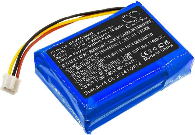 Main image of Estry Battery Replacement for Fidelio HTL9100 Fidelio Soundbar HTL9100 Fidelio E6 Fidelio HTL9300 B5/12 Fidelio E5 Fidelio F5 Fidelio B5 2ICP11/41/54 104050-2S