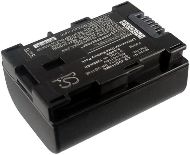 Alt view image 2 of 5 - Estry Battery Replacement for GZ-HM350 GZ-MS240 GZ-E220 GZ-HM845 GZ-HD620BEU GZ-HM300U GZ-MS210AEU GZ-MG750BEK GZ-MS230AUS GZ-MS110BUC BN-VG114 BN-VG114SU BN-VG114E BN-VG114US BN-VG114AC BN-VG114U