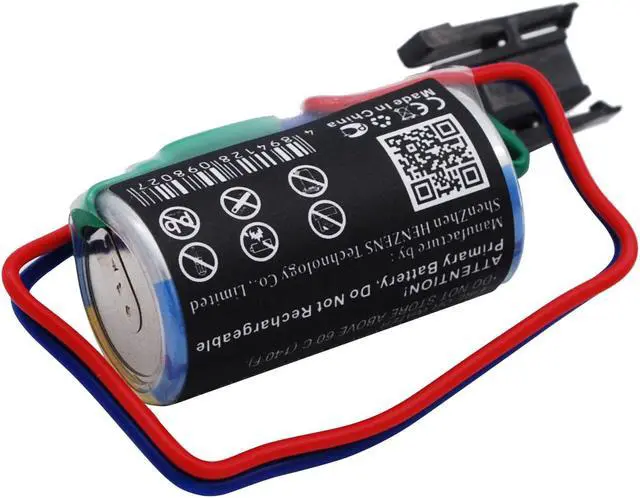 Alt view image 3 of 5 - Estry Battery Replacement for MI A1FXCPU Robot Control PLC MR-2JS RP-5AH Q A2S Series PLCs A2SCPU-S1 AnS Series PLC RV-4A A Series PLCs AnS B9670-MC A6BAT A6BAT-MRBAT RH-5AH B9670MC