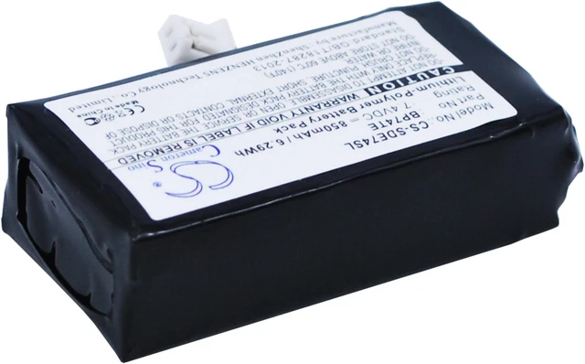 Alt view image 2 of 5 - Estry Battery Replacement for DA EDGE transmitter DA212 EDGE TX Edge RT transmitter BP74TE BP74TE3P