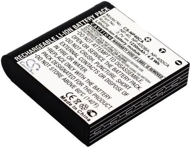 Main image of Estry Battery Replacement for Somikon DVR-853 DVR-853.IR