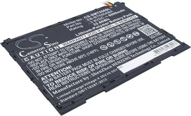 Main image of Estry Battery Replacement for SM-T550 SM-P350 SM-P555 SM-P550 SM-P351 Tab A Plus 9.7 Tab A 9.7 SM-P555Y SM-T555C SM-T555 Tab A Plus 9.7 WiFi EB-BT550ABA EB-BT550ABE