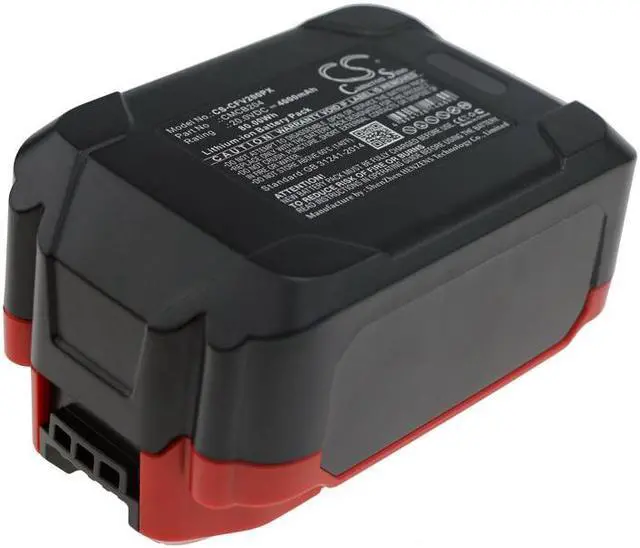 Alt view image 3 of 5 - Estry Battery Replacement for Craftsman CMCCS620 V20 12-In Compact Cha CMCL005B CMCBL700D1 V20 Cordless Pole Chainsaw CMCD720D2 CMCD700 CMCK400D2 CMCF810 CMCR001 CMCS500M1 CMCB204 CMCB204-2 CMCB205