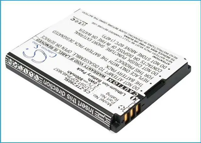 Alt view image 2 of 5 - Estry Battery Replacement for N281 Z221 Z222 F290 Li3708T42P3h463657 Li3709T42P3h463657
