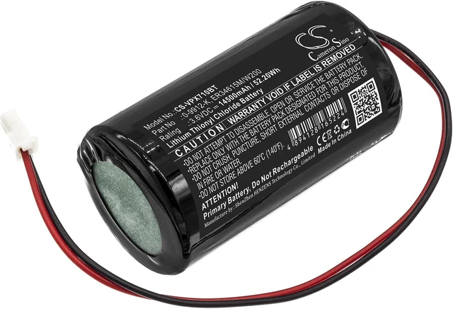 Main image of Estry Battery Replacement for Visonic Powermax BellBox MCS-730 MCS-710 MCS730AC MCS-720 SR720PG2 PG2- alexor SR730PG2 09912K PCL9058 0-9912-K ER34615M/W200 U-ER34615M/W200(A) ER34615M/W200(A)