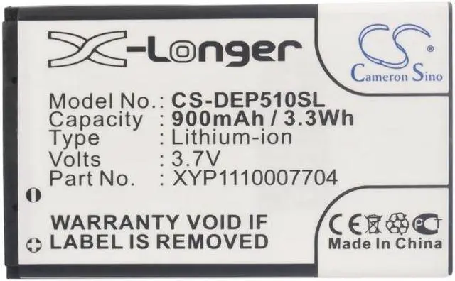 Alt view image 5 of 5 - Estry Battery Replacement for Hagenuk E50 F100
