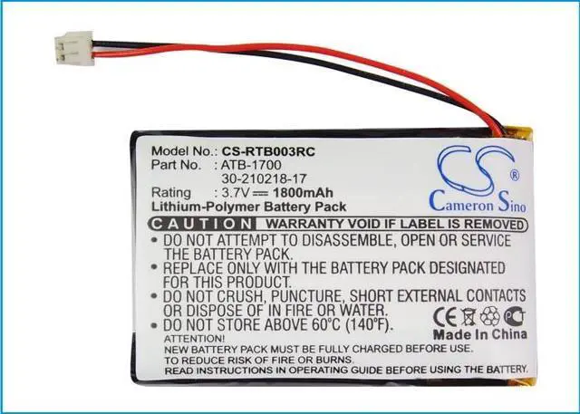 Alt view image 5 of 5 - Estry Battery Replacement for RTI T3V T3-V+ T3-V 30-210218-17 ATB-1700