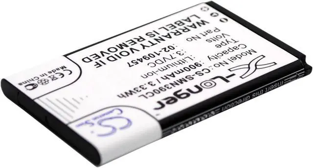 Alt view image 3 of 5 - Estry Battery Replacement for Snom M80 M3 1271 M85 M55 M90 M9 2758 M65 M70 M9R-ES M9R-HC M9R 00001595 02-109457 60020438