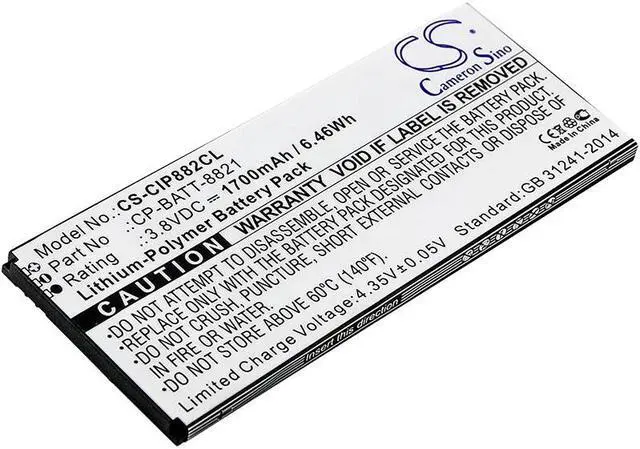 Main image of Estry Battery Replacement for Wireless IP Phone 8821 CP-8821 CP-8821-EX-K9-BUN CP-8821-K9-BUN CP-BATT-8821 74-102376-01 GP-S10-374192-010H