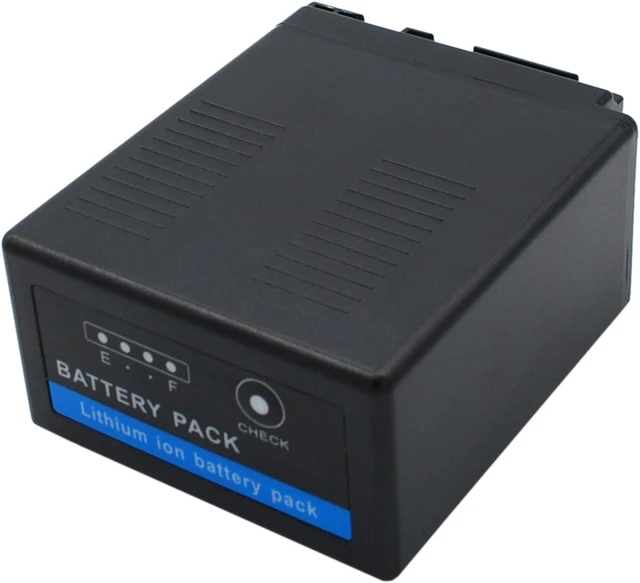 Alt view image 4 of 5 - Estry Battery Replacement for HDC-SDT750K HDC-SD5GK AG-HMR10A HDC-SD8K HDC-TM10S SDR-H80PC HDC-HS700 NV-GS98GK HDC-TM750 AG-AC130AP HDC-TM30 HDC-SD10 AG-AC160AP VW-VBG6-K VW-VBG6PPK VW-VBG6GK VW-VBG6
