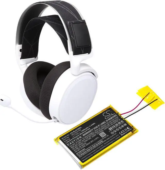 Alt view image 5 of 5 - Estry Battery Replacement for Arctis 3 Arctis 1 Arctis 7 Arctis 7P AEC503759