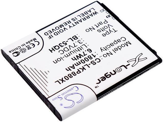Alt view image 2 of 3 - Estry Battery Replacement for MetroPCS MS870 4G LGMS870 BL-53QH EAC61878605