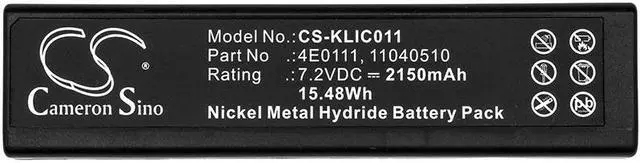 Alt view image 5 of 5 - Estry Battery Replacement for DCS 720 DCS-620 DCS760 DCS 620 4E0111 4E 0111 11040510