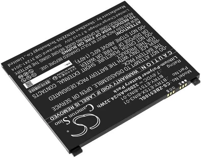Alt view image 2 of 3 - Estry Battery Replacement for Zebra ET51 ET51 Windows OS ET51CE-G21E-00NA ET56 ET51AE-W12E ET51AT-W12E BTRY-ET51-8IN3-01 BTRY-ET5X-8IN3-01