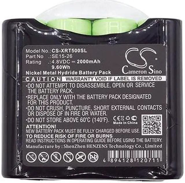 Alt view image 5 of 5 - Estry Battery Replacement for X-Rite 504 518 530 500 528 520 508 SE15-26