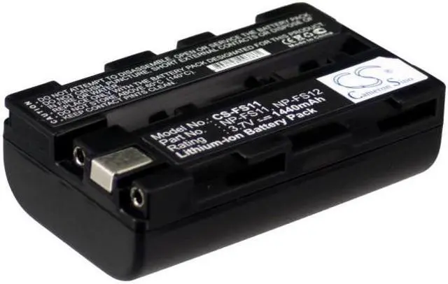 Alt view image 3 of 5 - Estry Battery Replacement for DCR-PC3 DCR-PC1 DSC-F55E DSC-F505V DSC-F55 DCR-PC5E DCR-PC5 DSC-F505K DSC-F55K DCR-PC3E DSC-P30 DSC-F505 DCR-PC2E DCR-PC2 CCD-CR1E NP-F10 NP-FS10 NP-FS12 NP-FS11