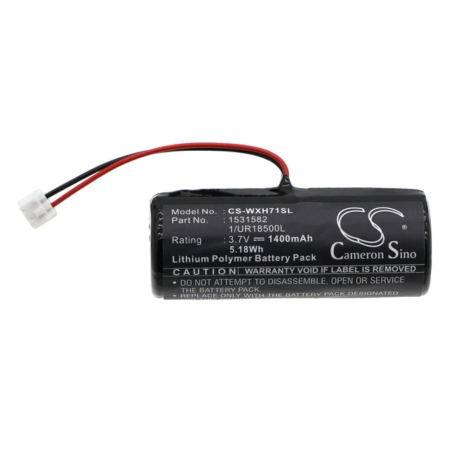 Alt view image 3 of 5 - Estry Battery Replacement for Wella Xpert HS71 Profi Xpert HS75 Xpert HS71 1/UR18500L 1531582