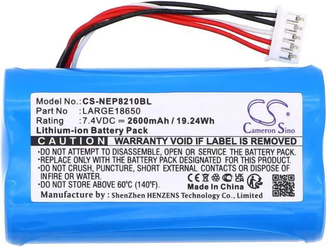 Alt view image 3 of 5 - Estry Battery Replacement for WizarPOS Q2 Wizar Q2 WHB02-2600 (5 pin)