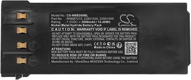 Alt view image 5 of 5 - Estry Battery Replacement for NBB Nano-L Nano-S Nano-L SMJ 2.260.1020 Planar-NL Nano-M Nano Funkfernsteuerungen RNBB7215 2.250.2011 FUA13 2.260.1020 22601022 2.250.2010 3.820.2032 2254100 22601020