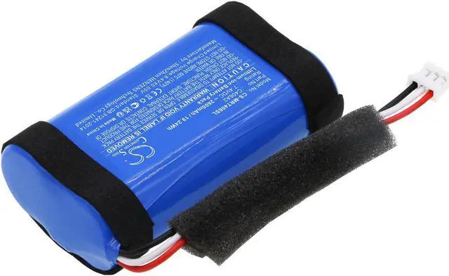 Alt view image 2 of 5 - Estry Battery Replacement for Marshall 1005696 Emberton 1001908 C406A2 C406A2-2