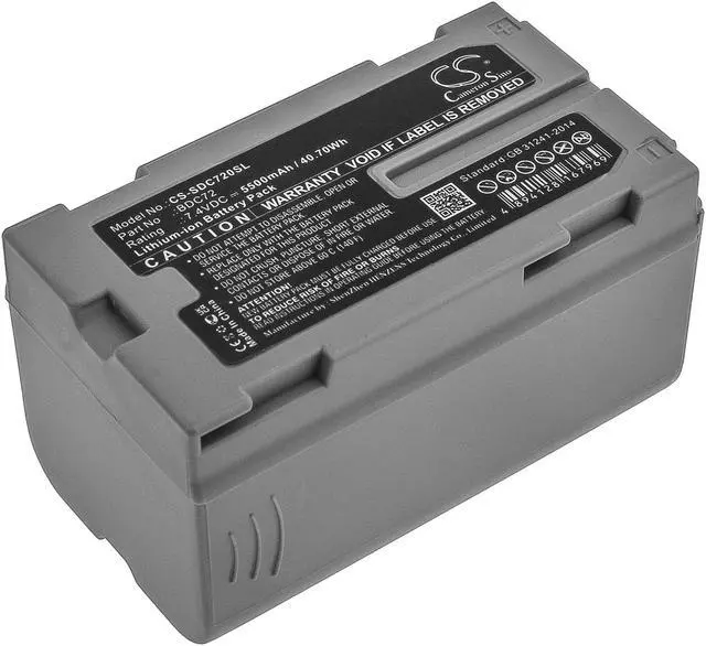 Main image of Estry Battery Replacement for Sokkia 3D Layout Navigator LN-150 Pipe Laser TP-L6 BDC72