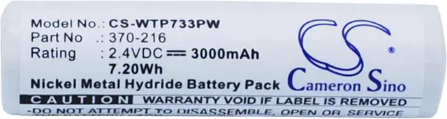 Main image of Estry Battery Replacement for WAHL 7700 7500 ISO-TIP 7700 7750 7740 7904 ISO-TIP 7733 370-216 00040-100