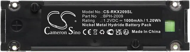 Alt view image 5 of 5 - Estry Battery Replacement for RKI GX-2009 49-1609RK GX-2012 BPH-2009