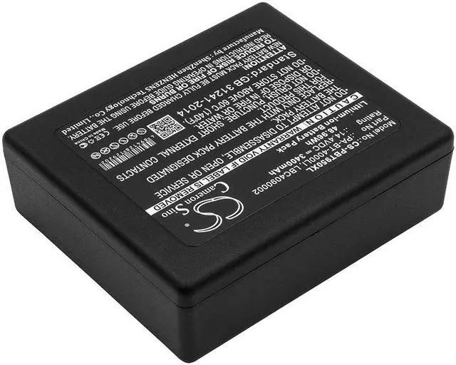 Alt view image 2 of 5 - Estry Battery Replacement for Brother RJ4030 RJ4040 PTP950NW PT-P950NW TD-2130NSA PTP900W TD-2120N PT-D800W PT-E800T/TK PT-P900W PA-BB-001 25B LBC4090002 LBF3250001 PA-BT-4000LI LBD709-001