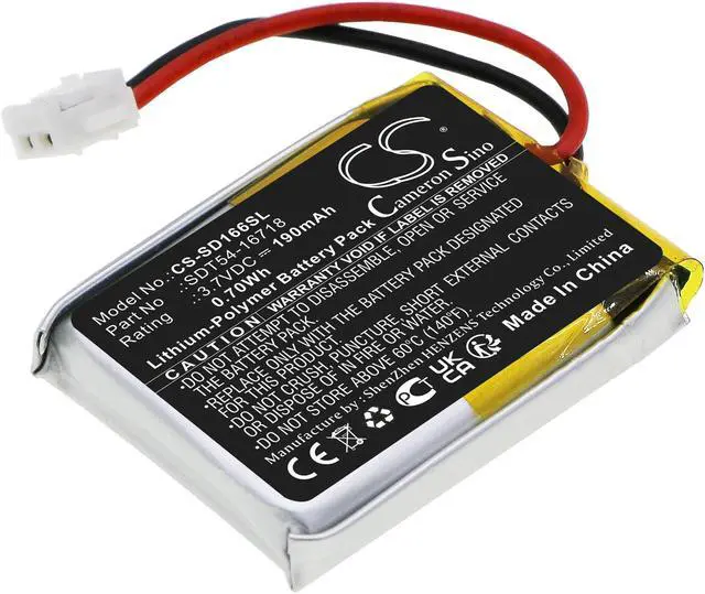 Main image of Estry Battery Replacement for YardTrainer YT-100 Collar YardTrainer YT-100S Collar No Bark Collar SBC-10 SDT54-16684 SDT54-16683 SDT54-16718