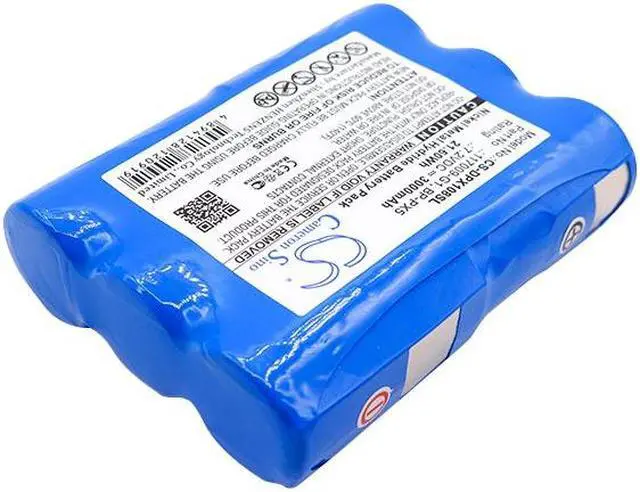 Alt view image 2 of 4 - Estry Battery Replacement for Dranetz DBPX108 DBPV10 DBPV500 DBPG106 DBMP1 DBPVFLEX 117009-G1 BP-PX5