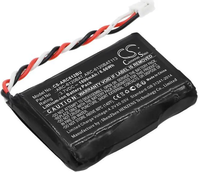 Main image of Estry Battery Replacement for Areca ARC-1884-(8/12) ARC-8050T3-12R/24R/SAN ARC-8088 ARC-12xx(ML) ARC-1882P ARC-8008-FBN 91-800602-0300 91-6120BA-T121-7 ARC-6120BAT021 ARC-8006-2