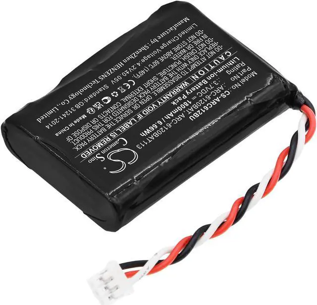 Alt view image 2 of 5 - Estry Battery Replacement for Areca ARC-1884-(8/12) ARC-8050T3-12R/24R/SAN ARC-8088 ARC-12xx(ML) ARC-1882P ARC-8008-FBN 91-800602-0300 91-6120BA-T121-7 ARC-6120BAT021 ARC-8006-2