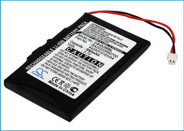 Main image of Estry Battery Replacement for DELL Jukebox HVD3T Jukebox DJ 5GB 443A5Y01EHA4 BA20203R60700