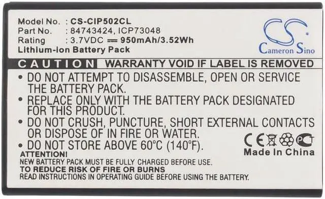 Alt view image 5 of 5 - Estry Battery Replacement for COMfortel M200 M-210 M-200 M310 M-310 M210