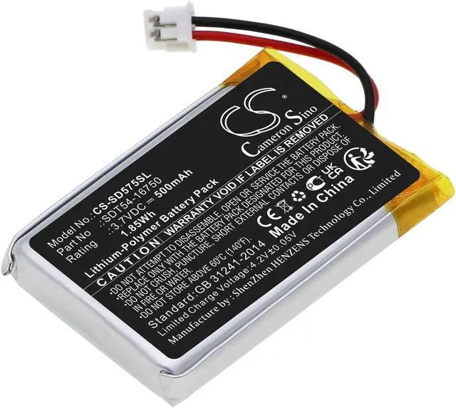 Main image of Estry Battery Replacement for SportTrainer SD-575 Black Edit SportTrainer SD-575E Orange Ed SD-575E SD-575 SDT54-16750