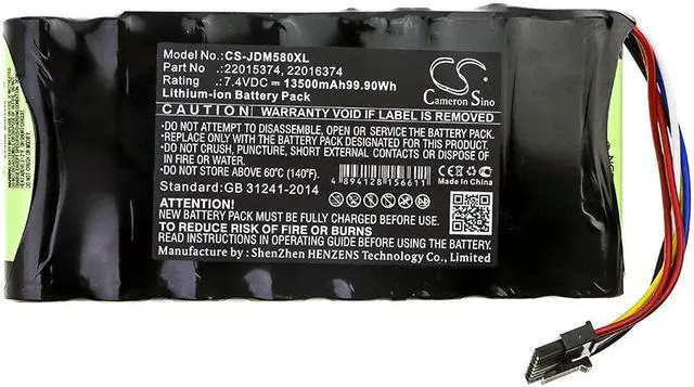 Alt view image 3 of 5 - Estry Battery Replacement for JDSU VIAVI MTS-5800 VIAVI MTS-5802 22016374 22015374