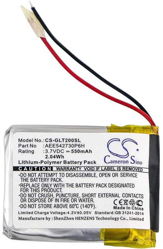 Alt view image 3 of 4 - Estry Battery Replacement for Golf Buddy CT2 DSC-CT2-100 AEE542730P6H