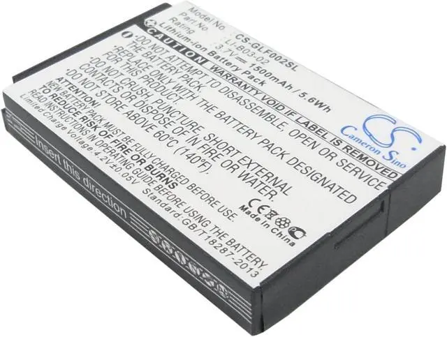 Main image of Estry Battery Replacement for Golf Buddy Platinum Range Finder World Platinum II World Platinum Platinum GB3 LI-B03-02