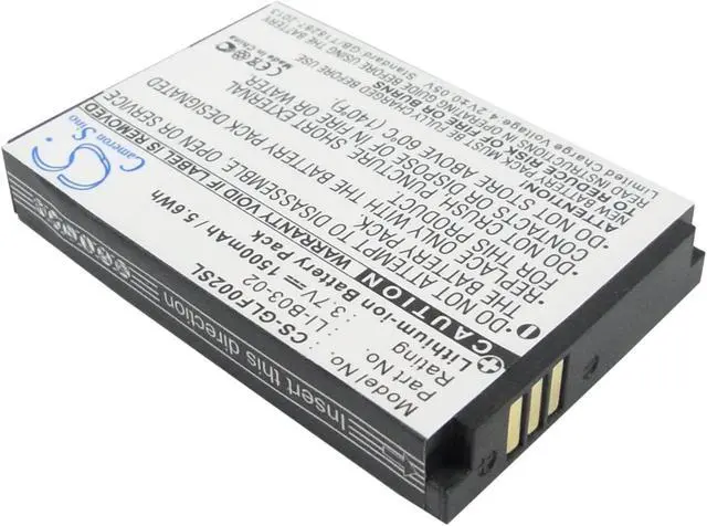 Alt view image 2 of 5 - Estry Battery Replacement for Golf Buddy Platinum Range Finder World Platinum II World Platinum Platinum GB3 LI-B03-02